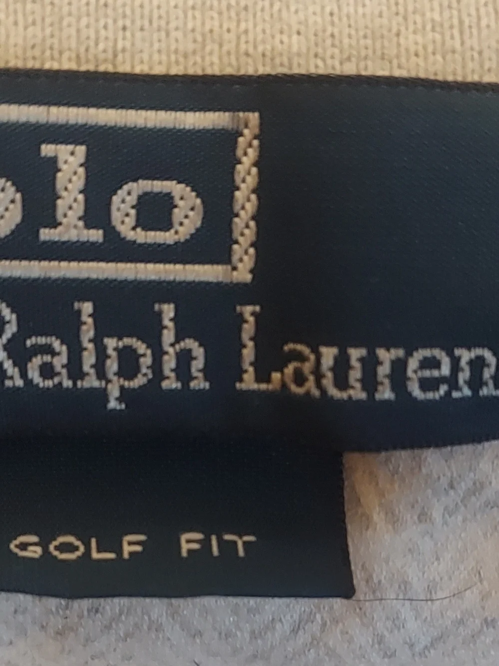 Polo by Ralph Lauren Light Heather Gray Polo Shirt